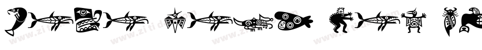 Mini Pics Lil Critters(1)字体转换